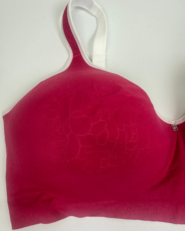 Pink Seamless and Wireless Bra - 42DDD
