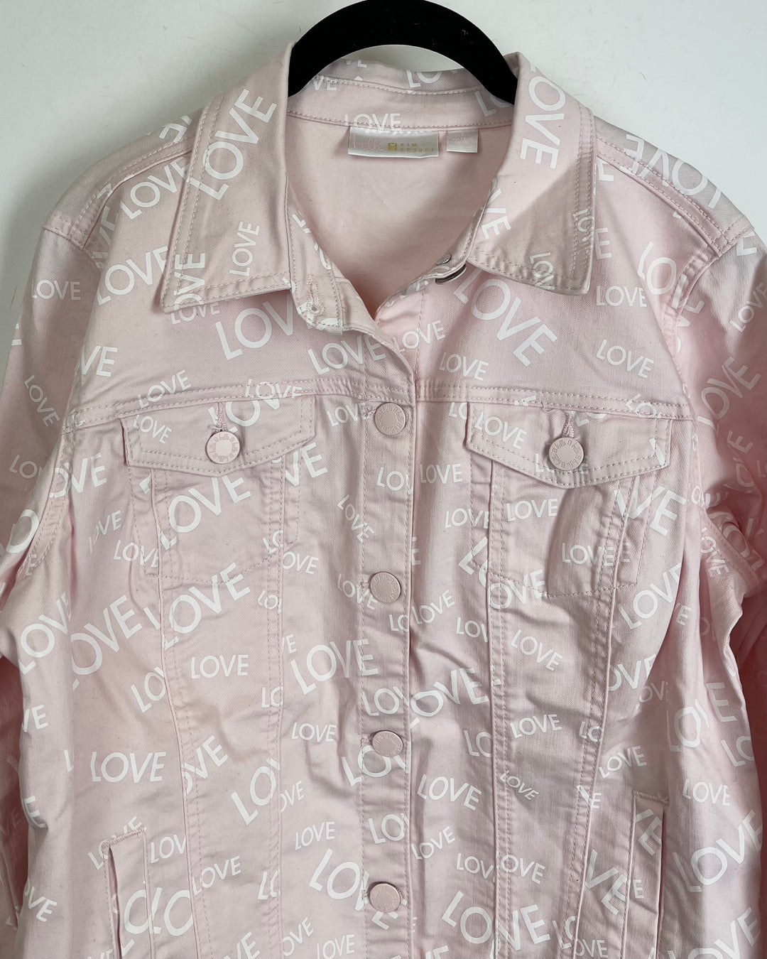 Light Pink Love Jacket - Size 6