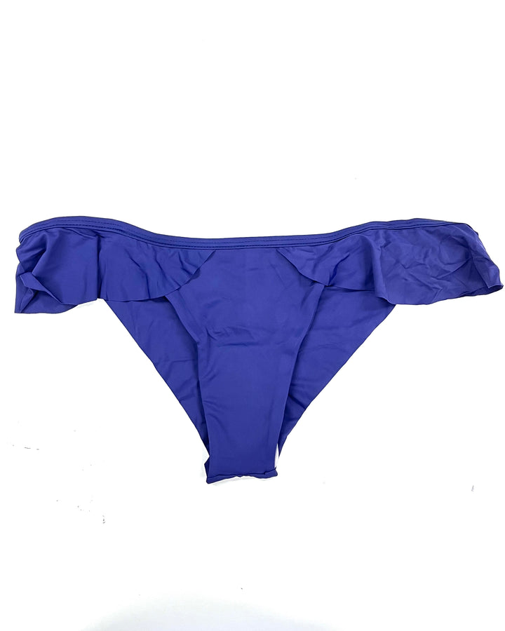 Navy Blue Low Rise Bikini Bottom - Small