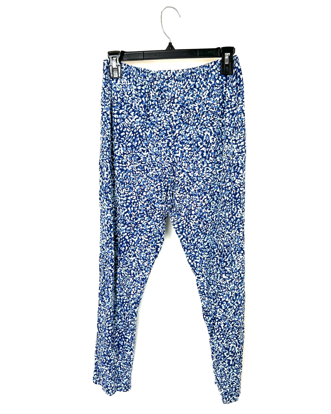 Shades of Blue Abstract Lounge/Sleep Pants - Size 2/4