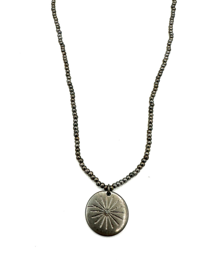 Dark Star Pendant Necklace