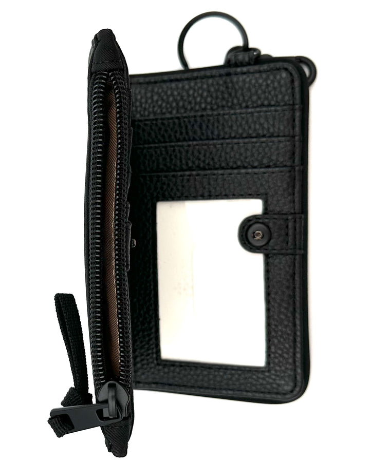 Black Leopard Wallet