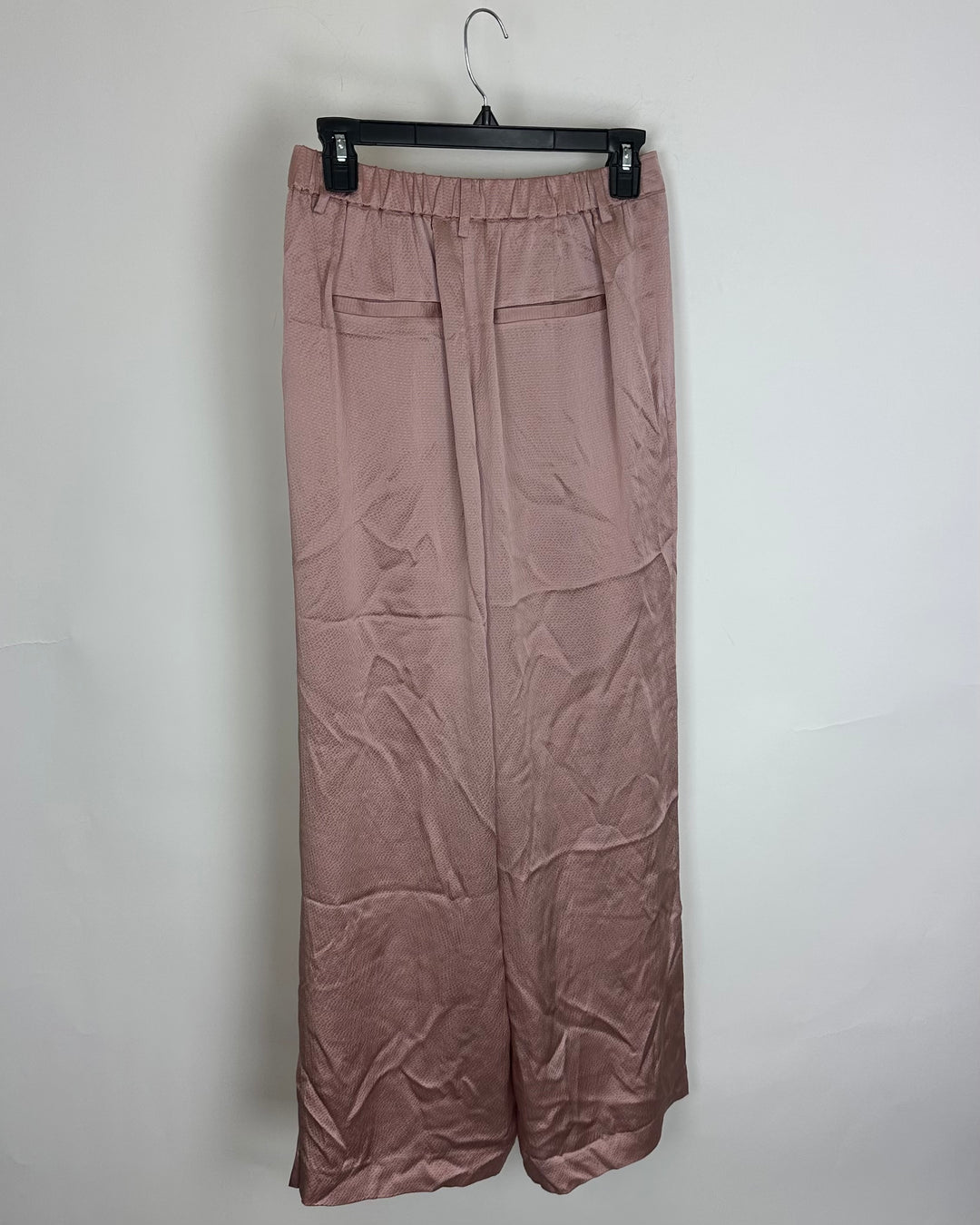 Blush Pink Silk Pants - Size 2/4