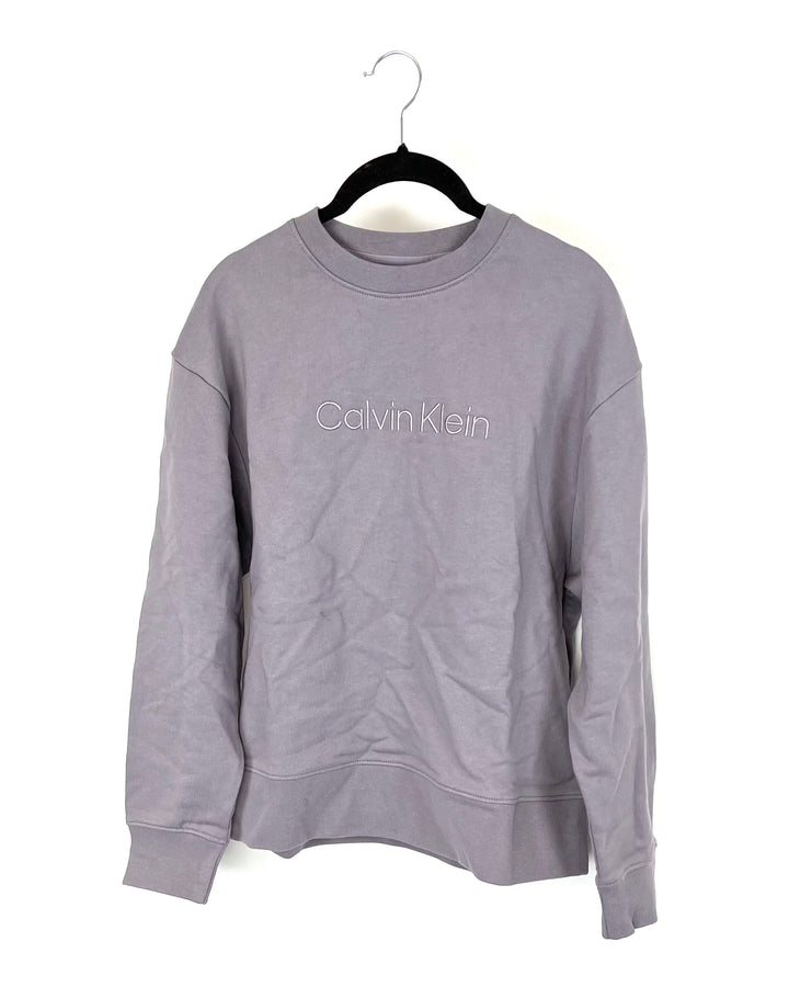 Purple Logo Crewneck - Small