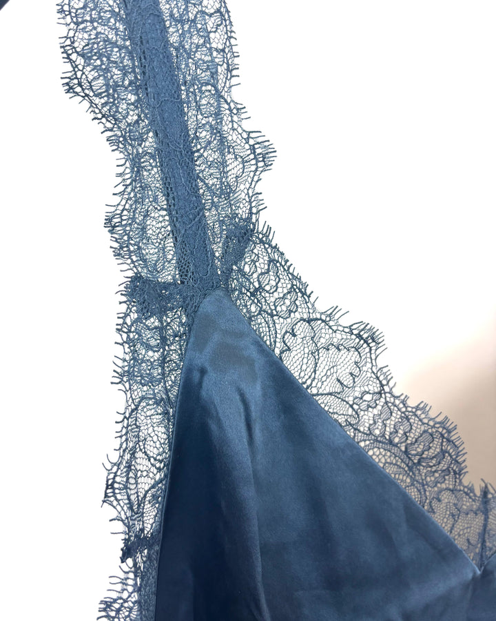 Blue Lace Camisole - Size 4/6