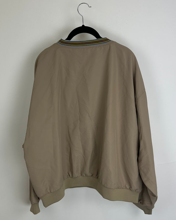 Boys Lie Brown Pullover - Medium/Large