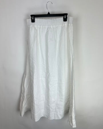 Salt White Scallop Maxi Skirt - Size 12/14