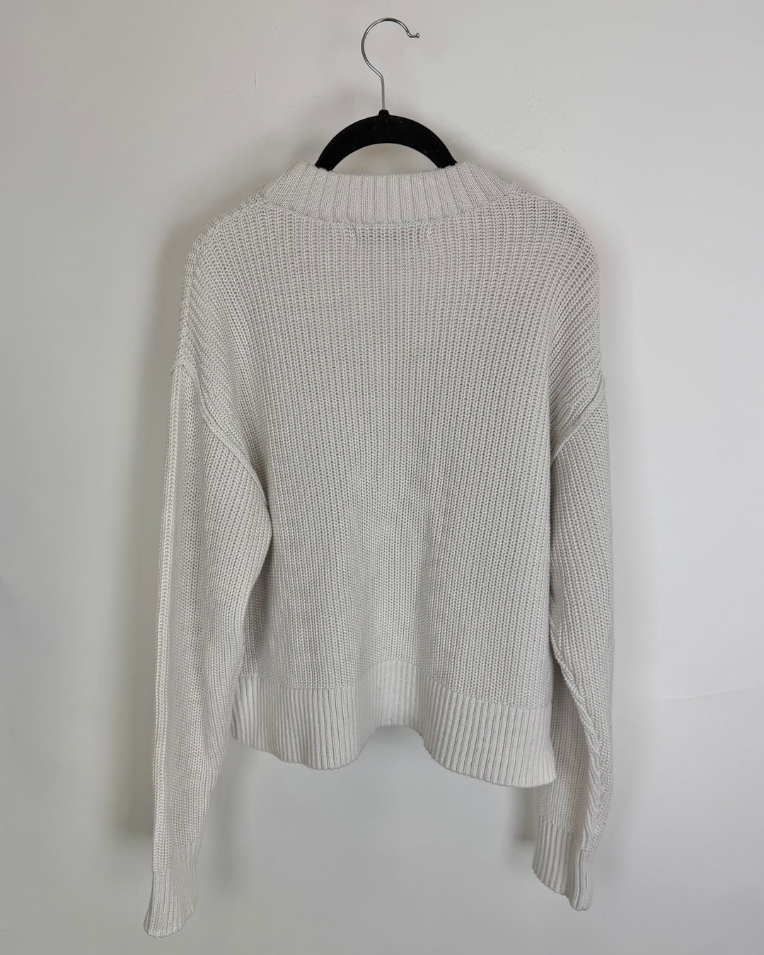 Ivory V-Neckline Sweater - Size 6/8