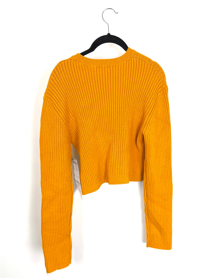 Creamsicle Long Sleeve Sweater - Size 2/4