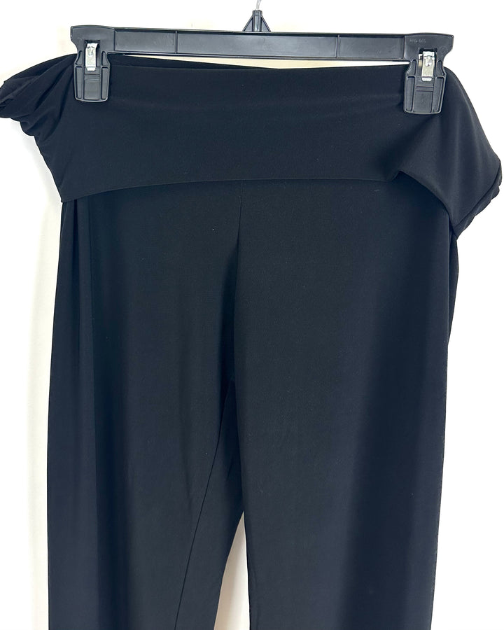 Norma Kamali Black Pants - Extra Large