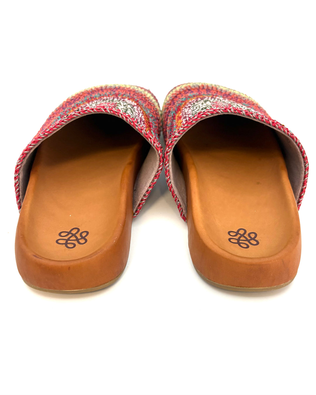 Multi Color Crochet Clogs -  Size 6, 8, 10, 11