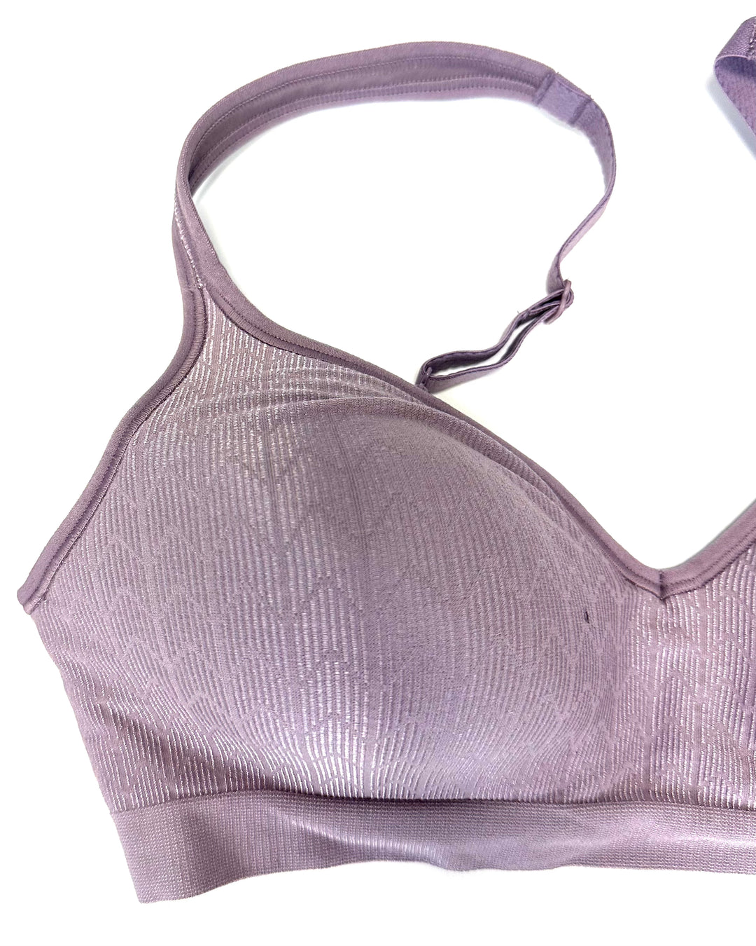 Light Purple Wireless T-Shirt Bra - 34C