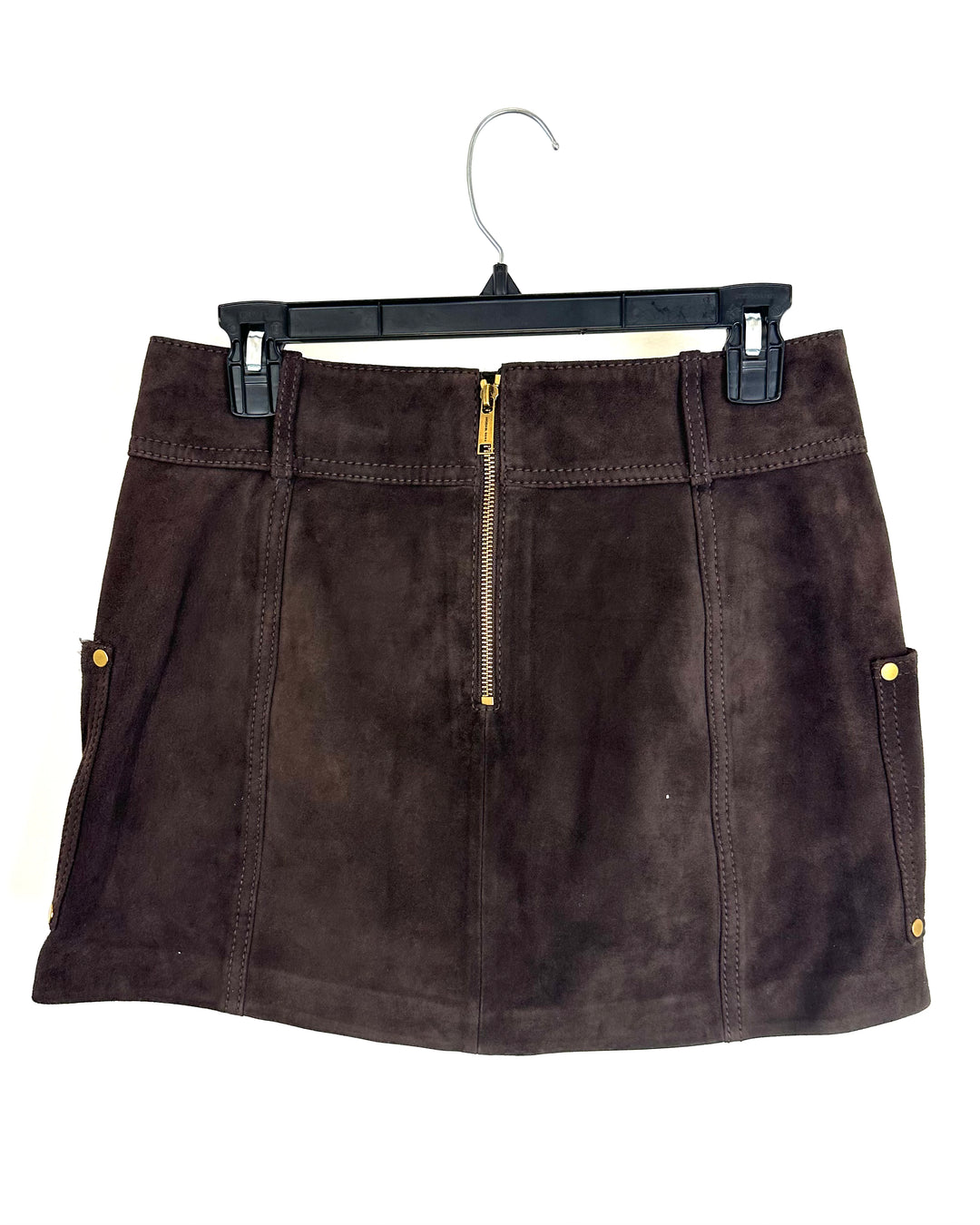 Michael Kors Brown Suede Skirt - Size 4