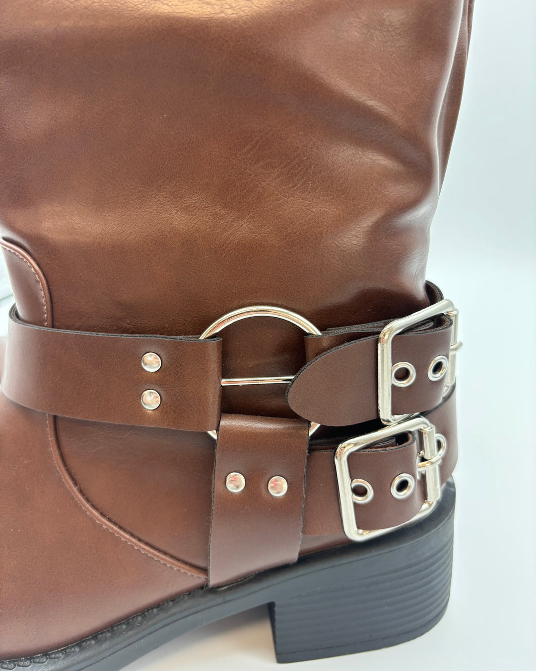 Cider Brown Boots - Size 8