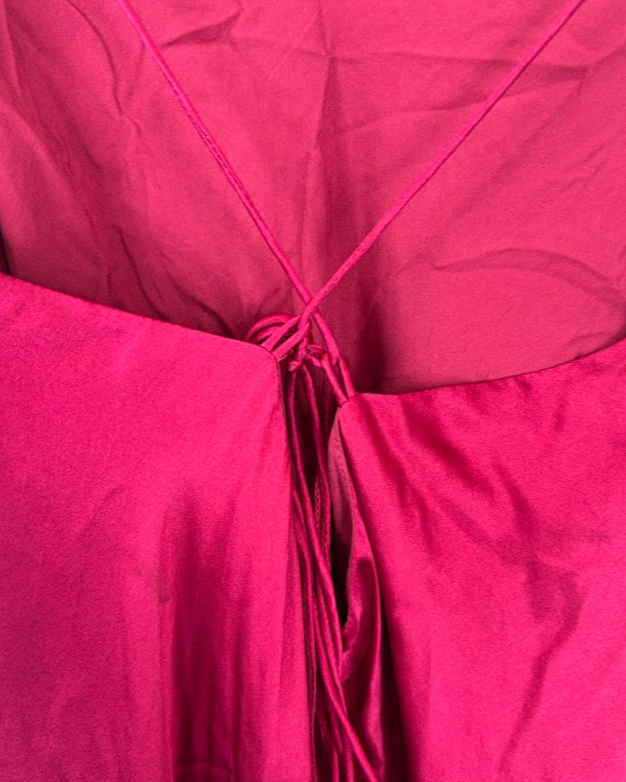 Hot Pink Cami Tank Dress - Small