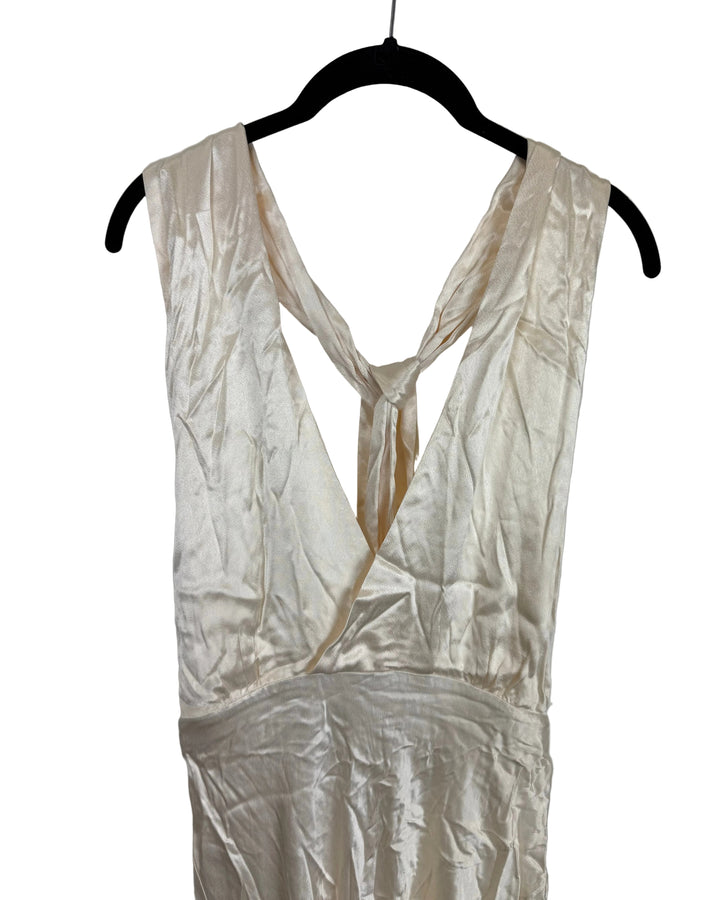 Cream Halter Dress - Size 00/0 and 2/4