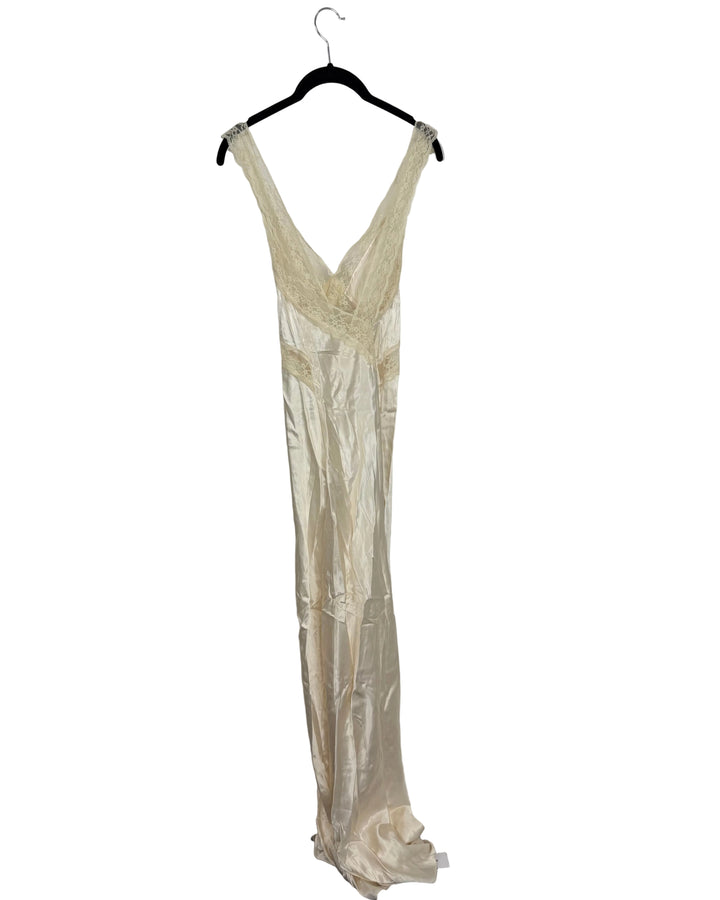 Ivory Lace Dress - Size 0/2 and 8/10