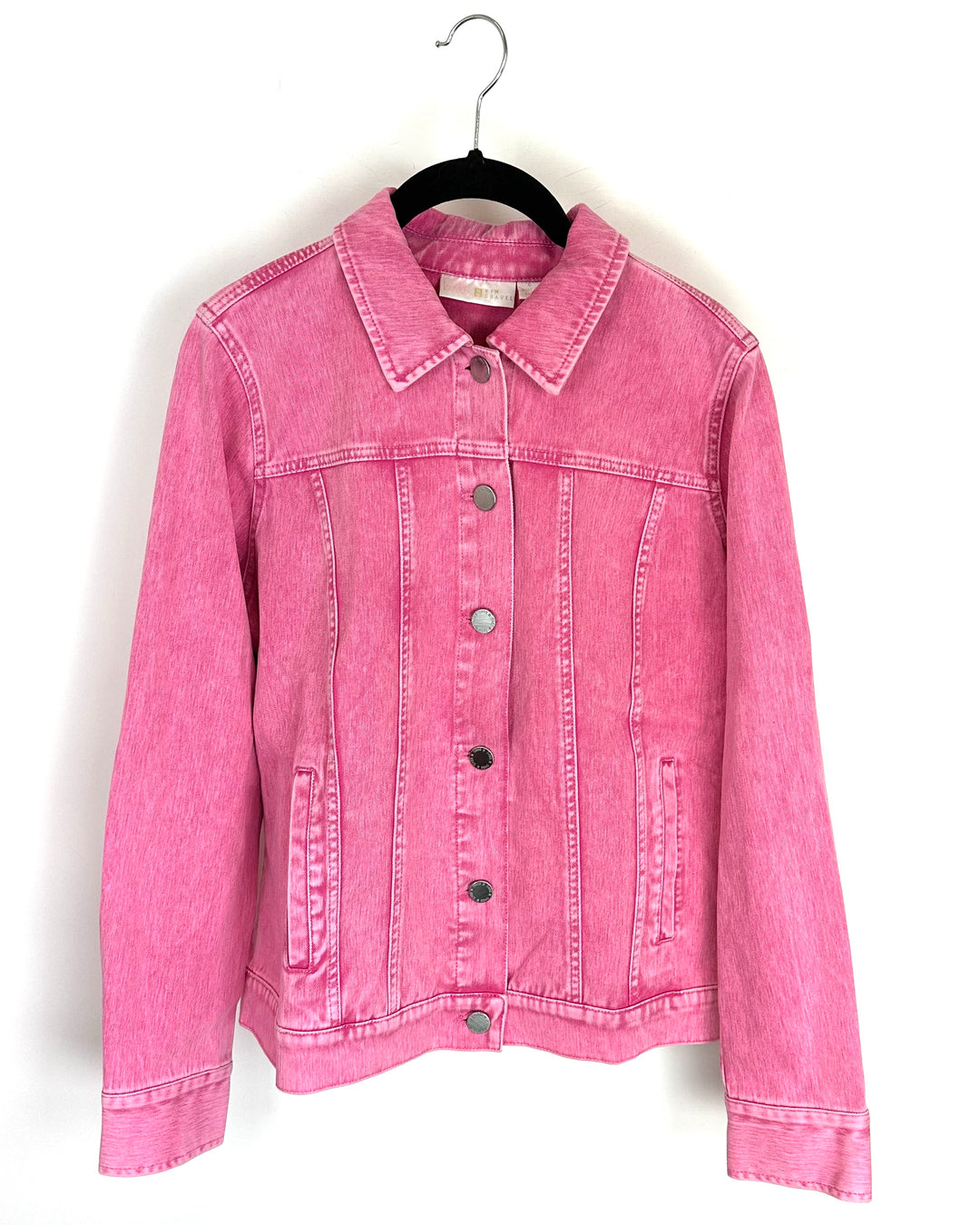 Bubblegum Pink Denim Jacket - Size 4/6