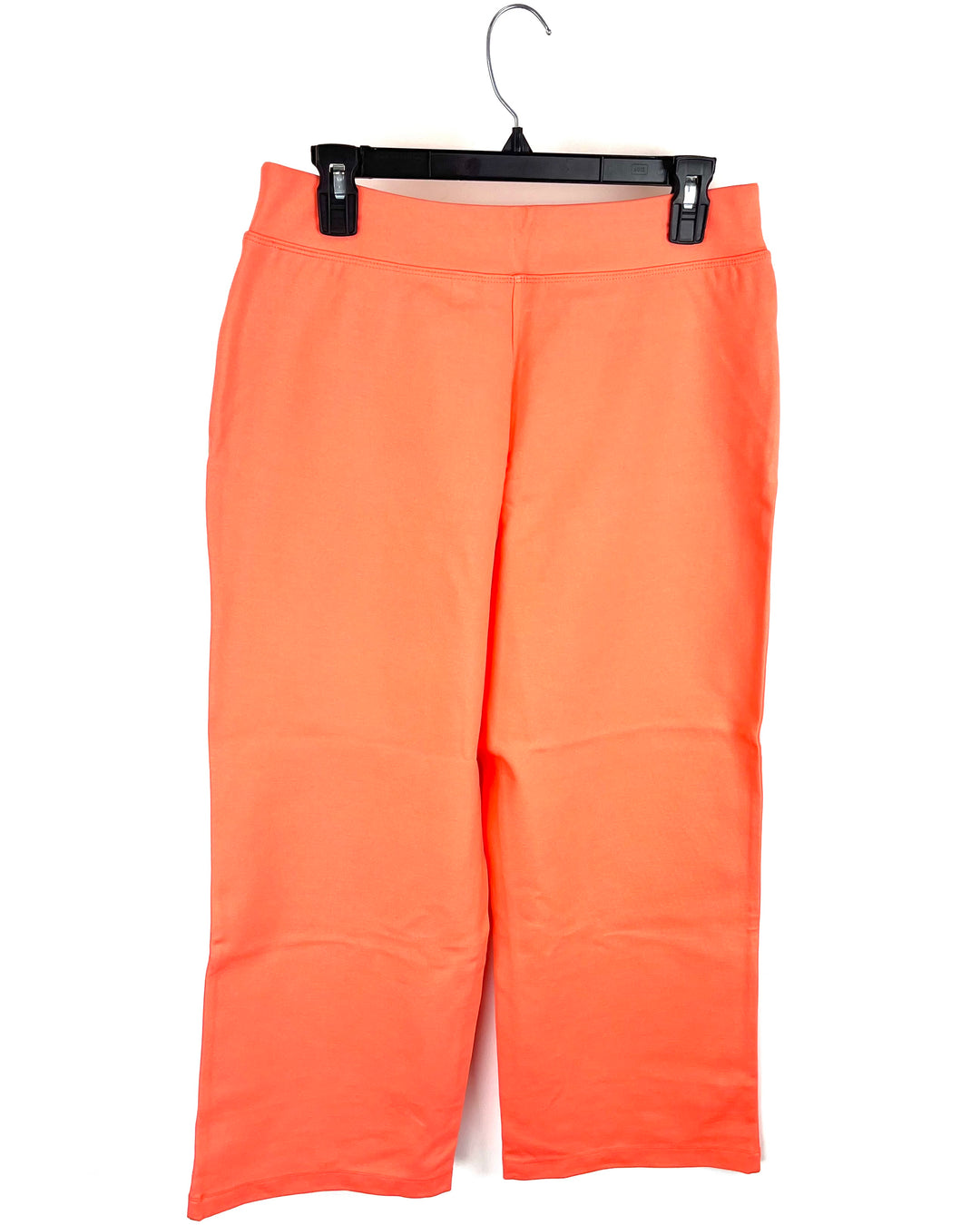 Coral Cropped Stretchy Pants - Size 12