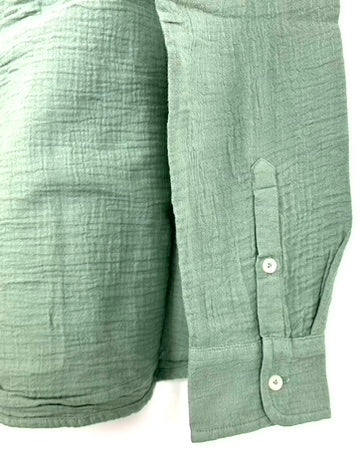 Fern Green Button Up Blouse - Size 0/2 and 8/10