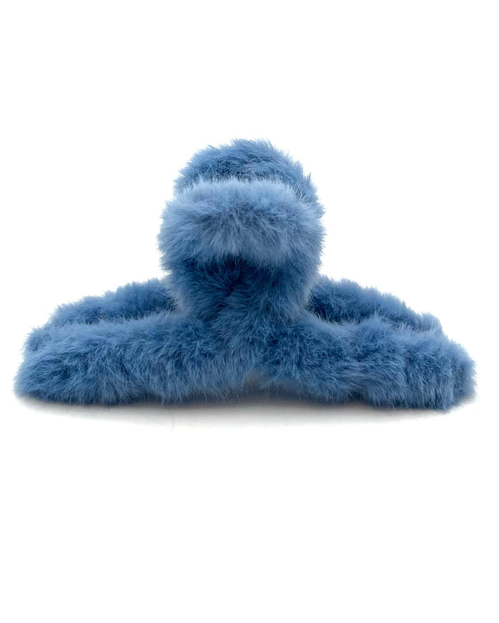 3 Pack of Fuzzy Claw Clips