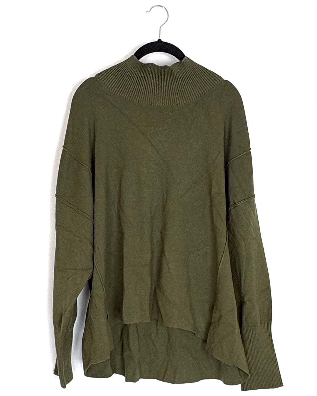 Green High Low Sweater - Size 6/8
