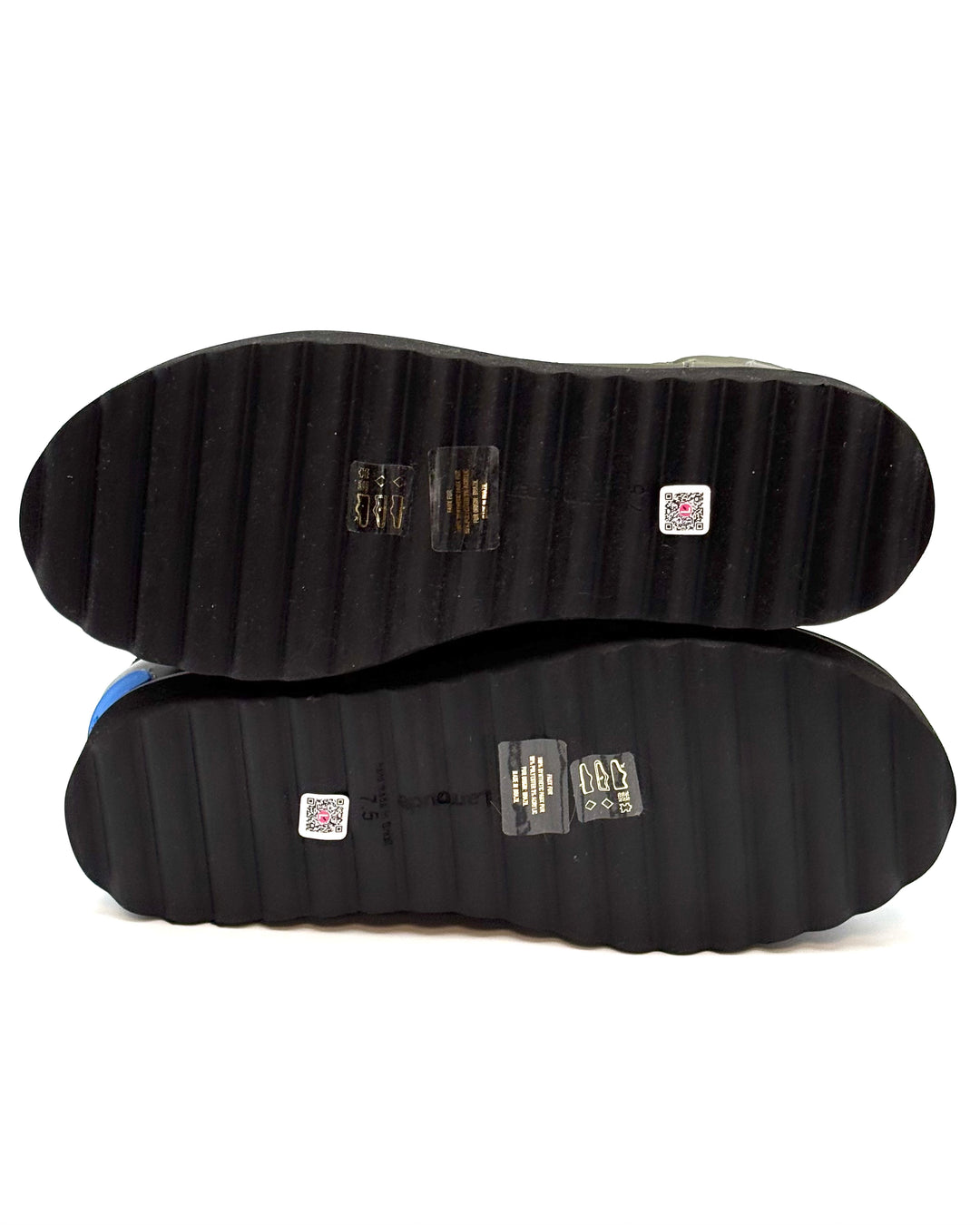 Dark Green Nylon Bootie - Size 7.5 and 8.5