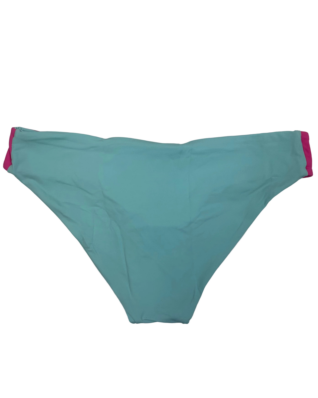 Pastel Blue Colorblock Reversible Bikini Bottom - XS, M, L, XL