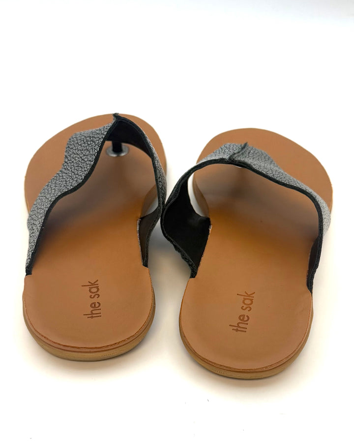 Silver Metallic Sandals - Size 7, 9, 10