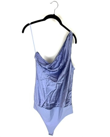 Lilac Purple One Shoulder Bodysuit - Size 12/14