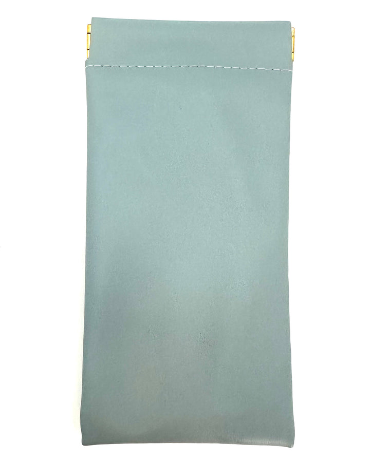 Dusty Blue Soft Sunglass Case