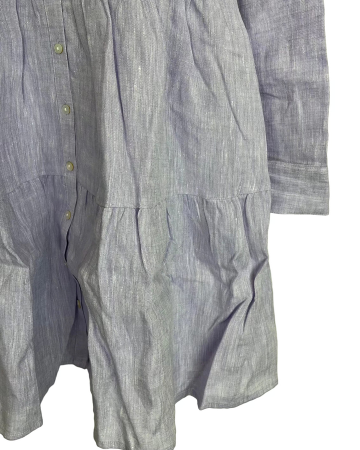 Light Purple Linen Dress - XS, S, M, L, XL