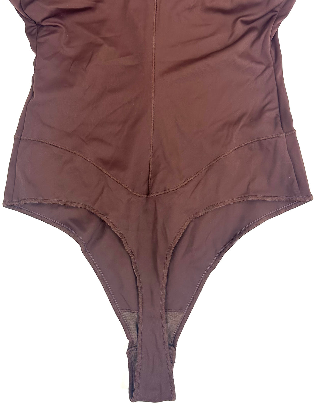 Brown Underwire Shapewear Bodysuit - Medium