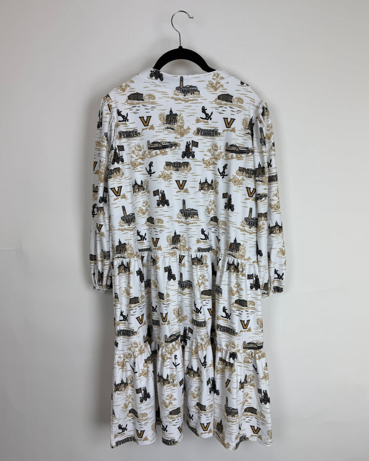 College Logo Dress - Size 14/16