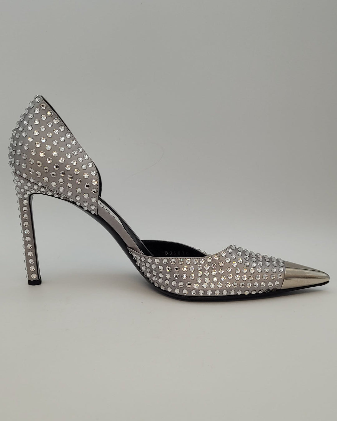 Silver Allover Gem Stud Pumps - Size 40 and 42