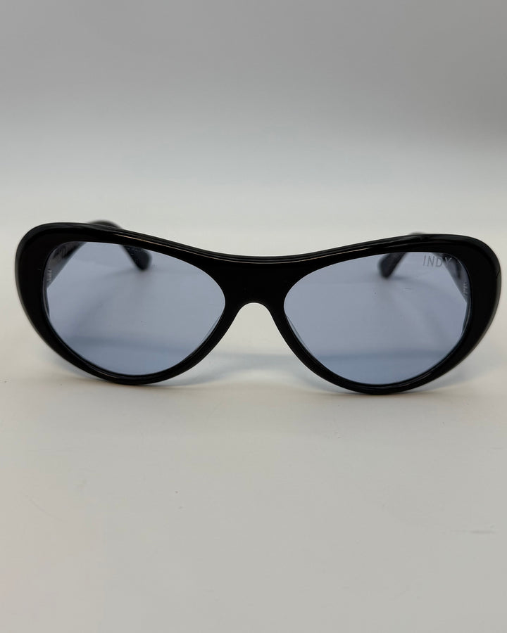 Black & Blue Lens Sunglasses