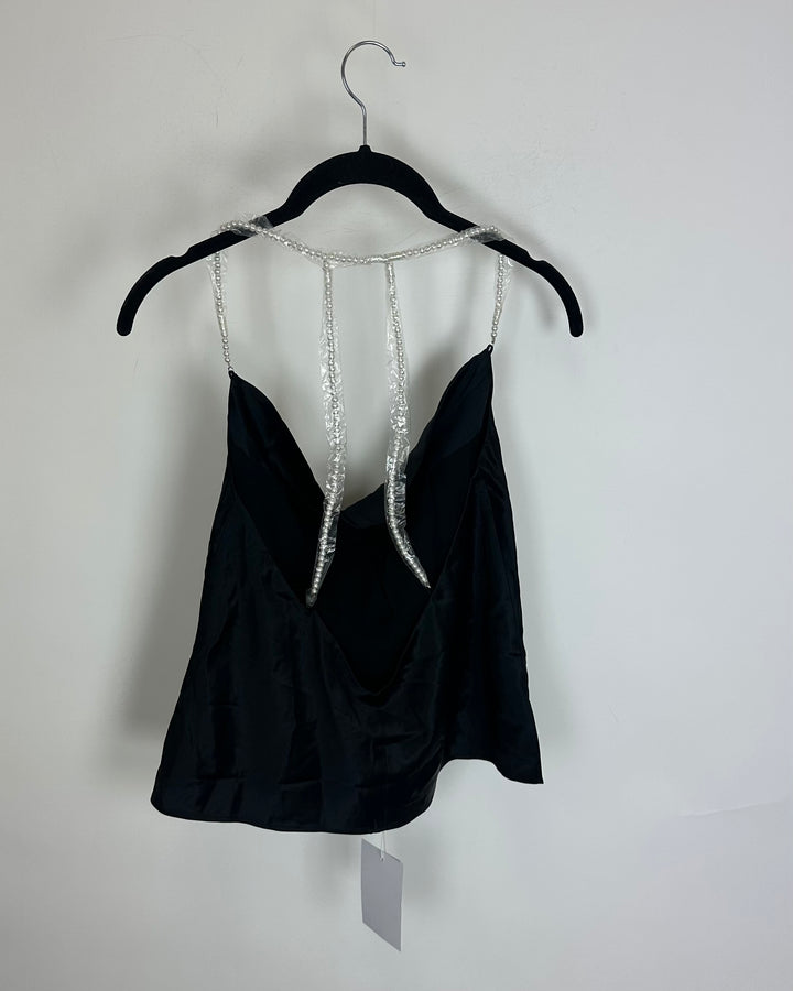 Black Cami Top - Size 0/2, 2/4 and 6/8