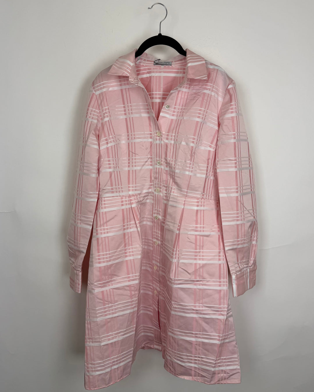 Light Pink Shirt Dress - Size 4/6