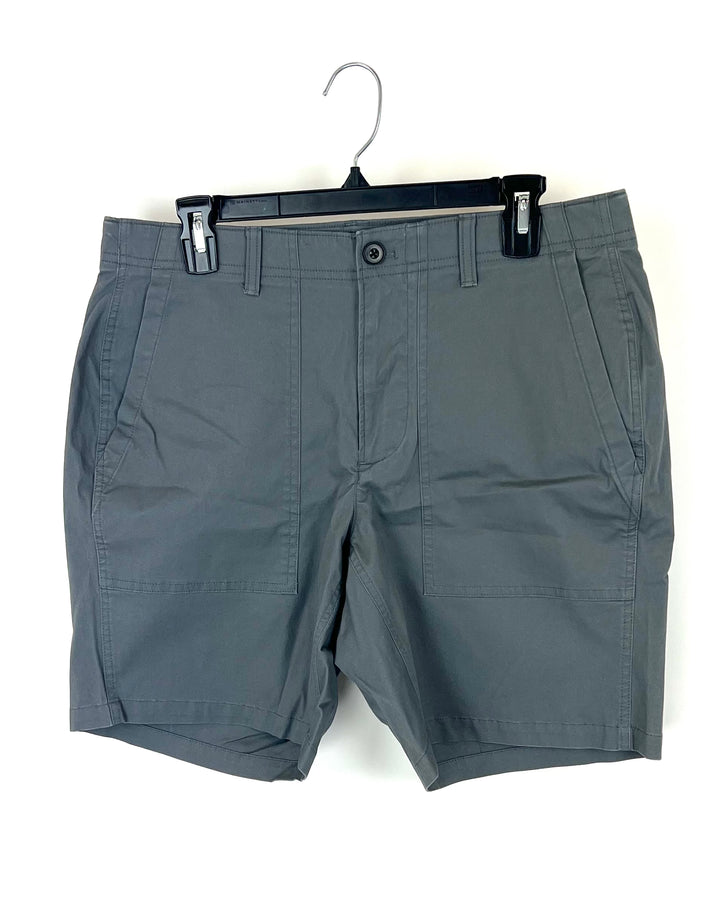 MENS Dark Charcoal Shorts - Size 32 - 7" and 9" Inseams