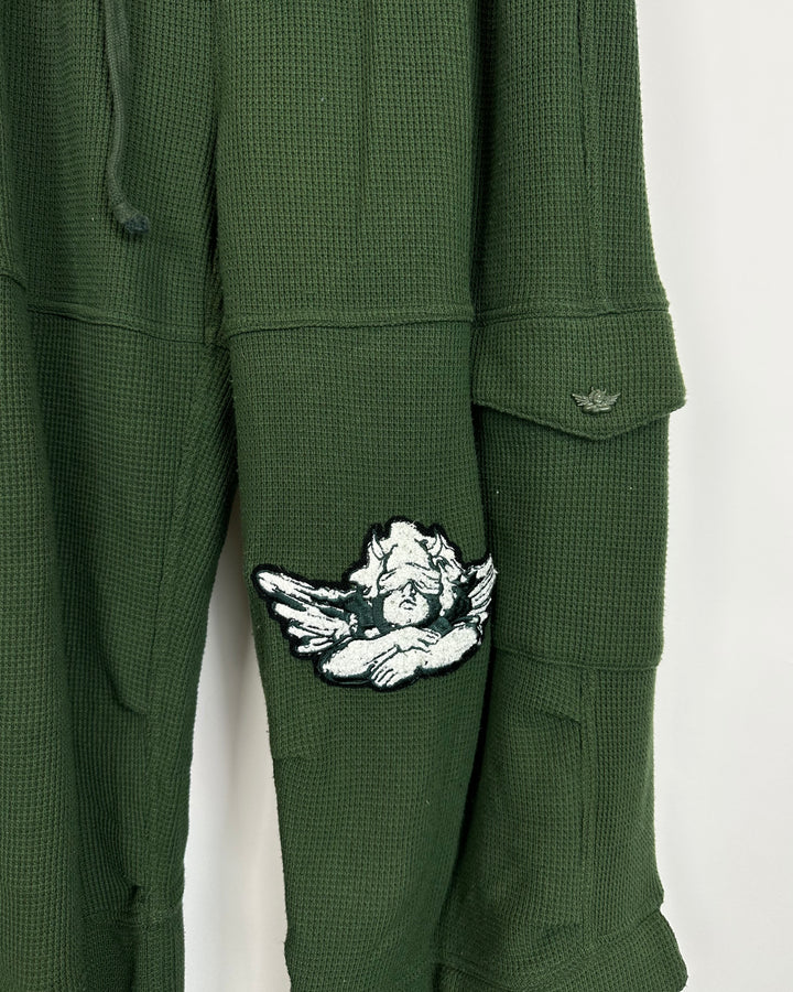 Boys Lie Waffle Knit Joggers - Small