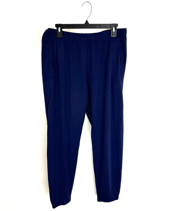 Navy Blue Joggers - Size 14/16