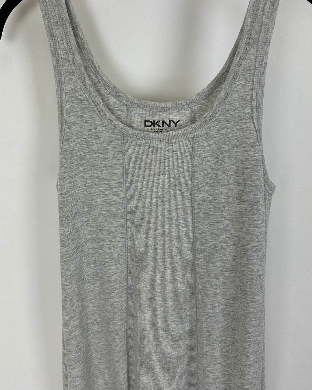 Grey T-Shirt Dress - Size 4-6