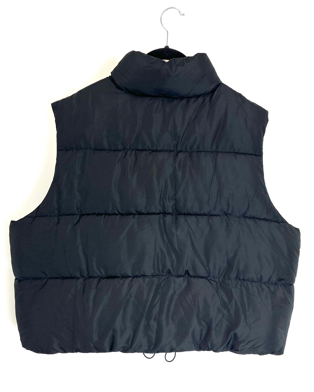 Black Puffer Vest - Size 2X