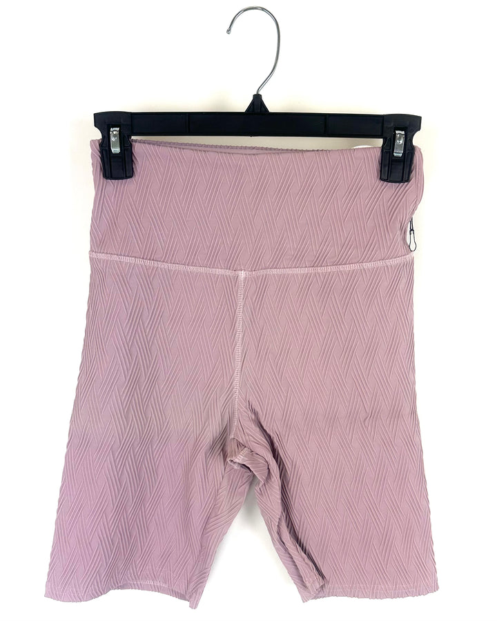 Dusty Pink Biker Short - XS, S, M