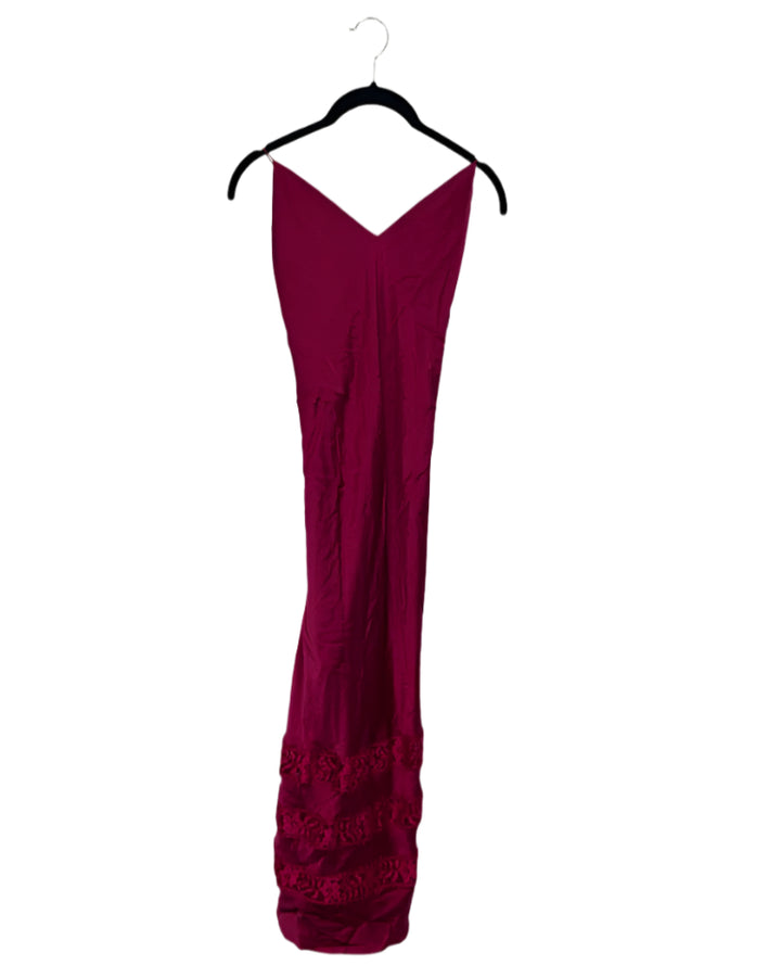 Hot Pink Cami Tank Dress - Small