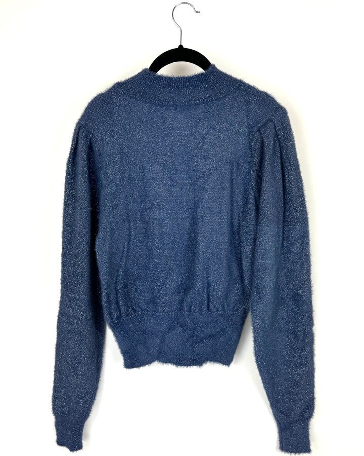 Blue and Silver Sweater - Size 2/4