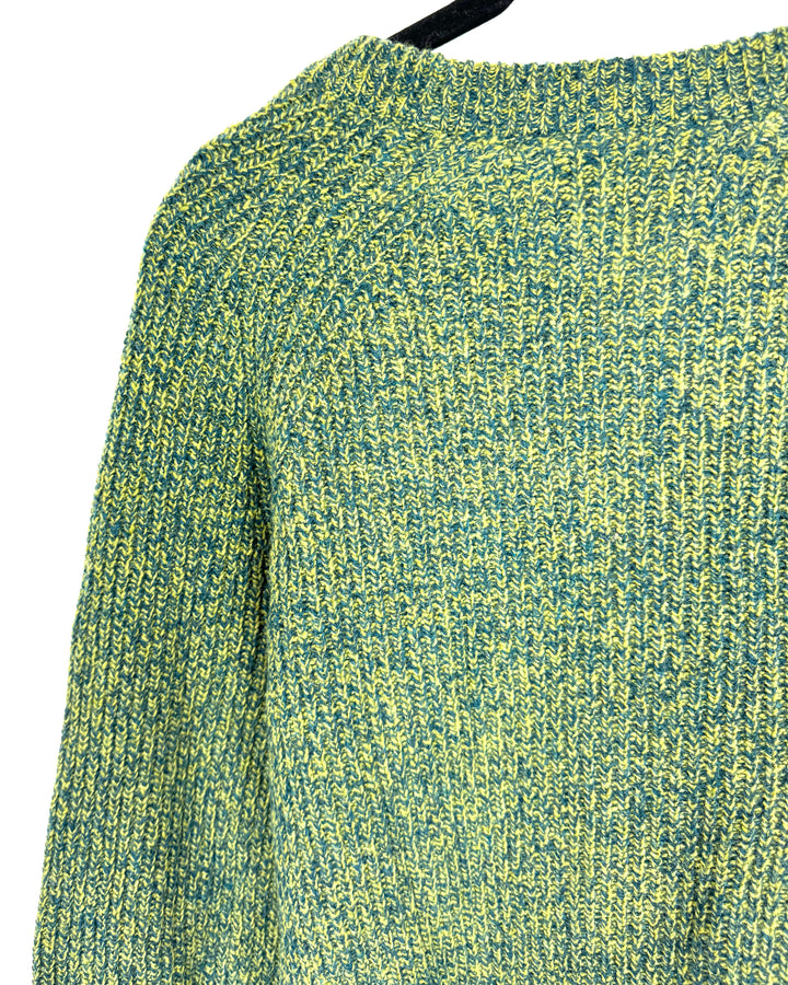 Unisex Green Knit Sweater - Mens Small / Womens Medium