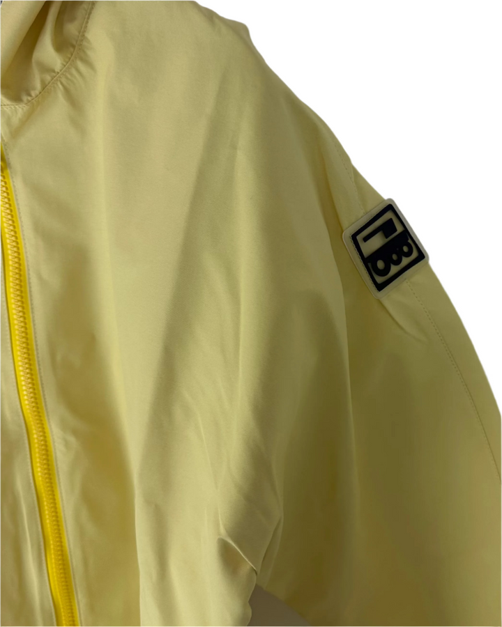 Butter Yellow Long Raincoat With Hood - Size 2/4, 6/8,  8/10, and 10/12