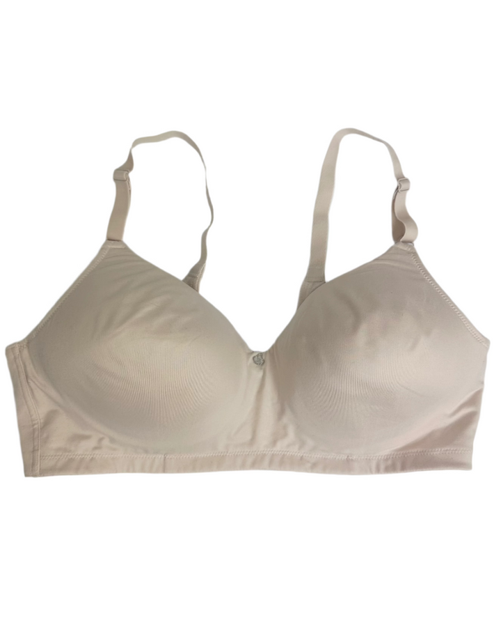 Beige Wireless Bra -38C and 42DDD