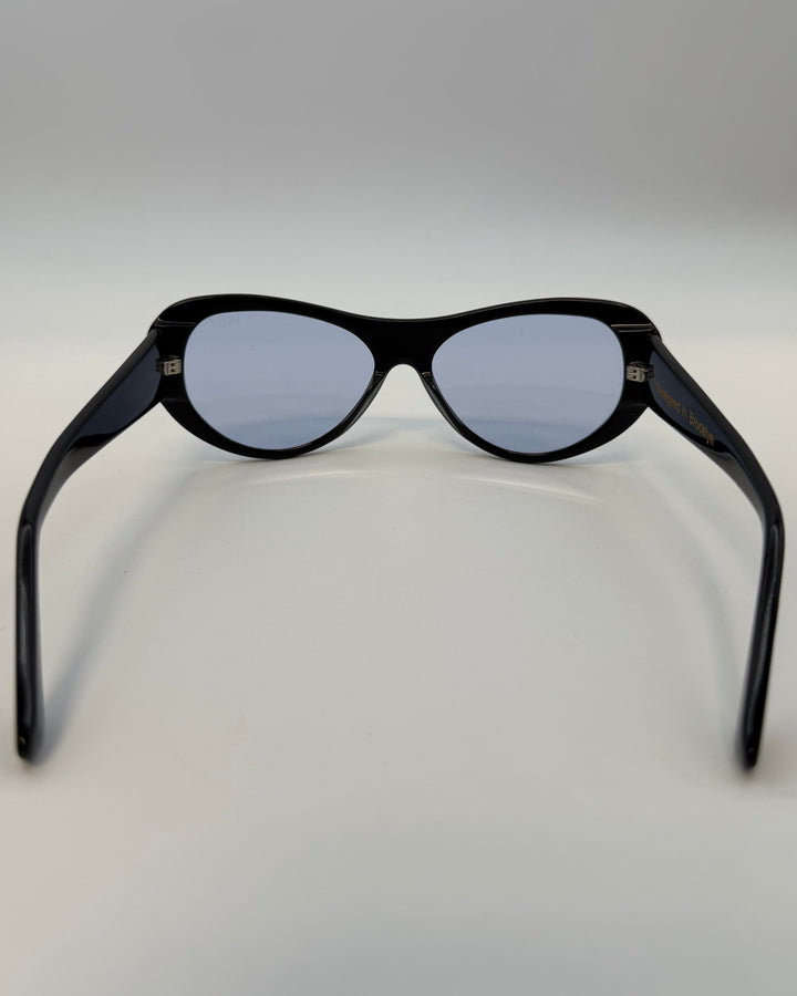 Black & Blue Lens Sunglasses